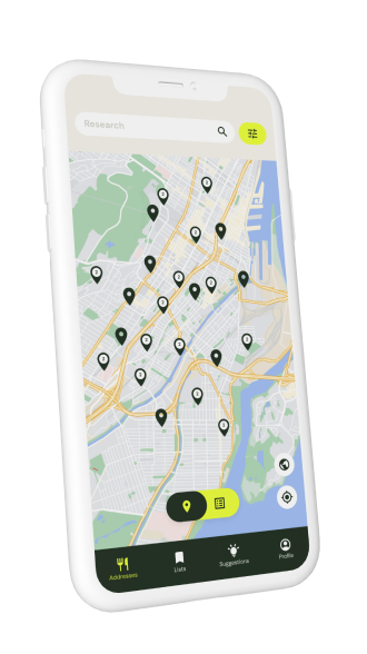 Mockup de l'application